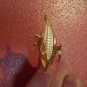 Vintage Unsigned Unmarked Goldtone Embellished EAR OF CORN Tac PIN Brooch Costume Jewelry 8brooch