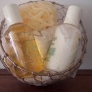 NATURAL BODYSOURCE Bath & Body Gift Set GARDENIA ~ Retired Fragrance