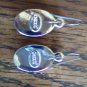 Retired Silver CHICO'S Pierced EARRINGS French Ear Wires