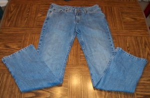 Vintage LUCKY BRAND DUNGAREES WOMEN'S JEANS by Gene Montesano Size 2 Long 001p-72 Pants loc13