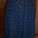 PORTRAITS BY NORTHERN ISLES Long Floral Button Front SKIRT Size 12 001s-20 locationw9