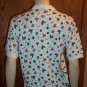 PK ELLIOT Tropical Themed Short Sleeve POLO Shirt Top Size M Medium location100