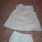 2 PC Dress Set Carter's INFANT Girl's Striped Outfit 3 Months locationw9
