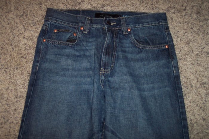 calvin klein low rise jeans