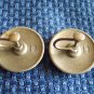 Exquistite Vintage Japan Enamel Screwback EARRINGS Bamboo 29ear