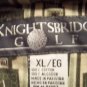 Knightsbridge Golf MEN'S SS Polo Shirt Olive Golf Print Size XL Extra Large 001SHIRT-61 location97