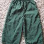 Boy's Wind Pants Lined Athletic 24 Months Green locationw8