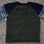 Children's Place Boy's Acrylic Wool Blend Sweater 4T Moose Navy Green locationw8
