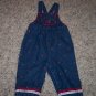 Cherries Line GYMBOREE Dec 2001 Line INFANT Girl's Overalls Outfit 6 - 12 Months locationw4