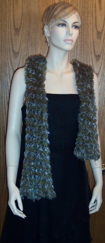 Stunning Knit Olive Turquoise Scarf Big and Bold locationw13