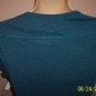 Maurices Cap Sleeve Blue Top Size M Medium wt-18 location6