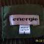Energie Short Sleeve Dark Green Knit Top Sz Large wt-31 location5