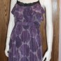 LiL Floral Print Silk DRESS Size 10 Summer Out on The Town dress-29 location6