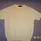 Tulliano MEN'S SHORT SLEEVE Knit Shirt  Yellow Size L Large 001SHIRT-68 location6