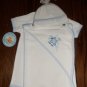 Pot Of Gold INFANT Boy's Layette 3 Pc Set 3/6 Months Airplane White Blue locationw8