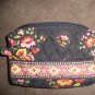 NWoT Vera Bradley Chocolat Retired Small Cosmetic Case Floral Print location15