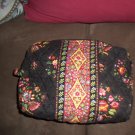 NWOT Vera Bradley Chocolat Retired Large Cosmetic Case with Side Loop Floral Print location15