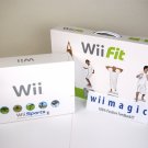 Nintendo Wii System + Wii Fit Balance Board and Games