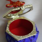 Small Blue Chinese Keepsake Box
