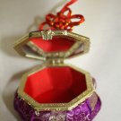 Small Purple Chinese Keepsake Box