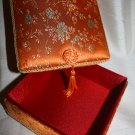 Square Orange Keepsake Box