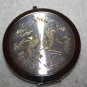 Coy Fish Pearl Colored Compact with double mirrors