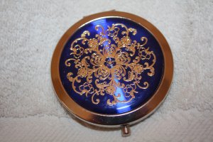Blue Compact - Double Mirrors