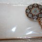 Purse Hanger - Sparkly Blue Flowers