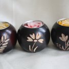 Wooden Candle Votive