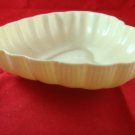 IRISH BELLEEK 2ND BLK MARK HEART BOWL