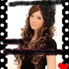 Japanese 109 girly curl wig