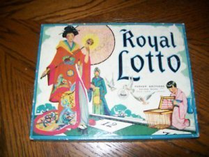 VERY RARE 1920S ROYAL LOTTO BY PARKER BROTHERS