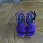 NWOB FRANCO SARTO FAB PURPLE HEELS 8.5 M