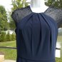 NWT BADGLEY MISCHKA FAB NAVY FORMAL GOWN 2
