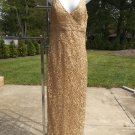 NWT SUE WONG LONG GOLD LACE FORMAL GOWN 6 NWT SUE WONG LONG GOLD LACE FORMAL GOWN 6