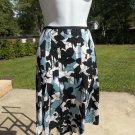 NWOT DIANE VON FURSTENBURG FAB SILK  PRINT SKIRT 4