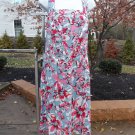 NWT ADRIANNA PAPELL WOMAN CUTE BLUE&PINK FLORAL SUNDRESS 20W