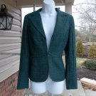 NWT KAY UNGER GREEN&BLACK BLAZER 8