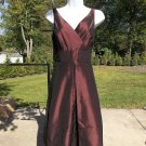 NWOT ANN TAYLOR BURGENDY COCKTAIL DRESS 6P NWOT ANN TAYLOR BURGENDY COCKTAIL DRESS 6P
