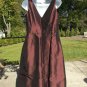 NWOT ANN TAYLOR BURGENDY COCKTAIL DRESS 6P