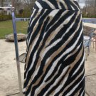 NWT TALBOTS BLACK, BEIGE WHITE ANIMAL PRINT SKIRT 6P