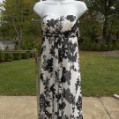 NWT DAVIDS BRIDAL FAB BLACK&WHITE PRINT STRAPLESS DRESS 2 NWT DAVIDS BRIDAL FAB BLACK&WHITE PRINT STRAPLESS DRESS 2
