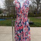 NWT NYDJ CUTE MULTI COLOR FLORAL DRESS W SHAPEWEAR 8