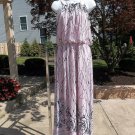 NWT ROBBIE BEE FAB PINK& NAVY FLORAL PRINT MAXI DRESS 8 NWT ROBBIE BEE FAB PINK& NAVY FLORAL PRINT MAXI DRESS 8
