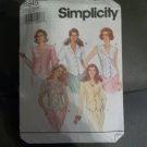 SIMPLICIITY 8845 TOP PATTERN 6, 8, 10