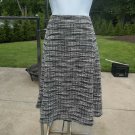 NWT TALBOTS FAB BLACK&WHITE SKIRT 8 $109