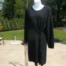 NWT TALBOTS BLACK FLECK SWEATER DRESS XL $119