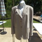 NWT TALBOTS LIGHT GRAY BLAZER 14WP $258