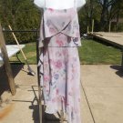NWOT BADGLEY MISCHKA FOR LE TOTE LAVENDER FLORAL DRESS 8