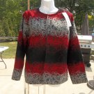 NWT ALFRED DUNNER RED,BLACK, GRAY JACKET 10 NWT ALFRED DUNNER RED,BLACK, GRAY JACKET 10